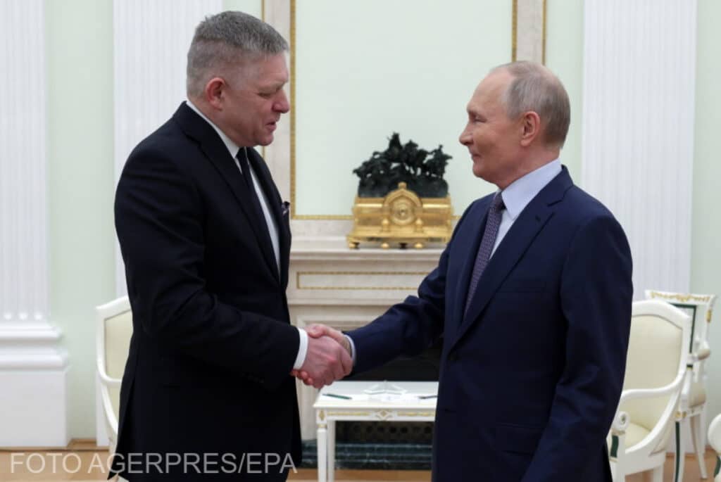 Premierul slovac, Robert Fico, atacuri dure la adresa lui Zelenski: „Merge prin Europa şi cere pomană. Recunosc că uneori sunt sătul de el”