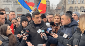 George Simion, președintele AUR: Nicio reacție până acum din partea Guvernului, nicio reacție din partea lui Klaus Iohannis. Asta înseamnă că vom continua presiunea internă și externă – 60m.ro