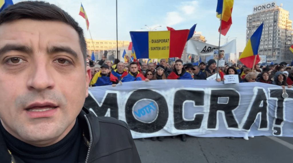 VIDEO George Simion, mesaj pentru români după mitingul din București: „O să fie nevoie de mai multe ieșiri în stradă, pentru că nu există reacție” – 60m.ro