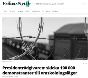 Presa din Suedia, șocată de Iulian Chifu: ”Consilier prezidențial: trimiteți 100.000 de protestatari în lagăre de reeducare” – 60m.ro