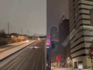 Sudul SUA, lovit de o furtună rară de iarnă. ”Nu am mai văzut niciodată atât de multă zăpadă” – VIDEO