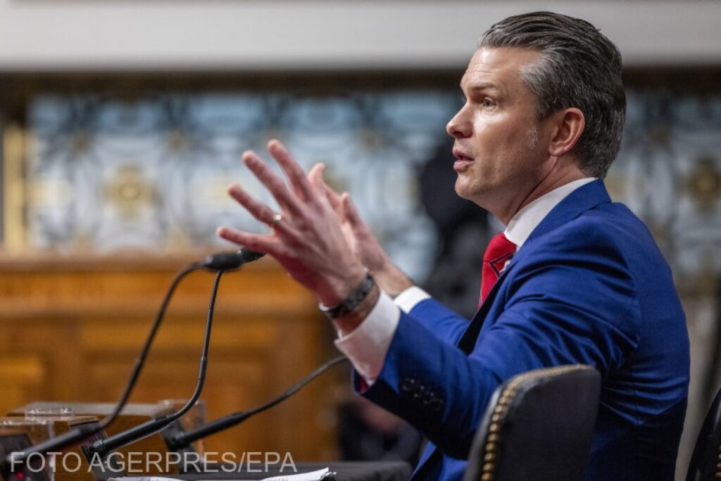 Pete Hegseth, confirmat, la limită, ca șef al Pentagonului. Cine a intervenit, după un vot de 50-50 în Senat