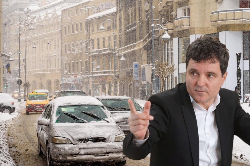Nicușor Dan a lăsat Capitala de izbeliște. Stratul de zăpadă va ajunge la 45 de centimetri în București, spun meteorologii – 60m.ro