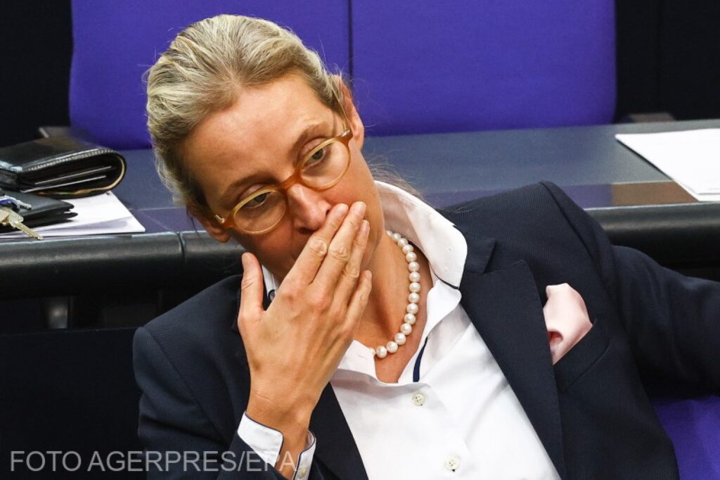 Protest în oraşul din Elveţia unde locuieşte lidera AfD, Alice Weidel, înainte de alegerile parlamentare din Germania