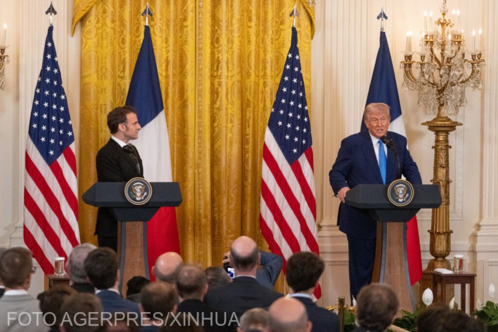 Video VIRAL – Momentul în care Emmanuel Macron îl întrerupe pe Donald Trump pentru a-l contrazice. Președintele SUA, bulversat de „triunghiul puterii”