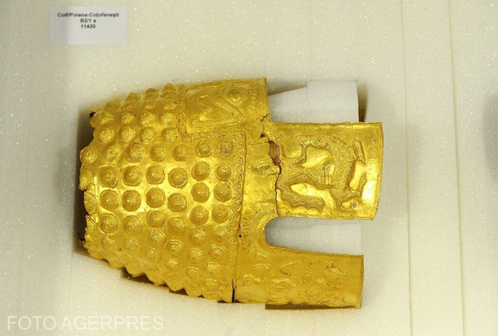 „Coiful de aur de la Coțofenești“ se vinde ca pâinea caldă în Olanda. Cât costă o replică / foto