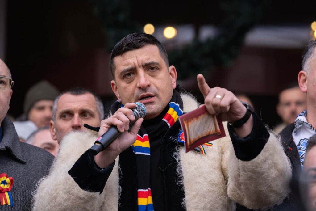 George Simion: Spectacol cu borduri și fumigene ca să uităm de lovitura de stat. Luni dimineață mă întâlnesc cu Călin Georgescu – 60m.ro