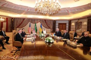Au început discuțiile dintre Ucraina și SUA, în Arabia Saudită. Întâlnirea, în ziua celui mai mare atac cu drone al Ucrainei asupra Moscovei