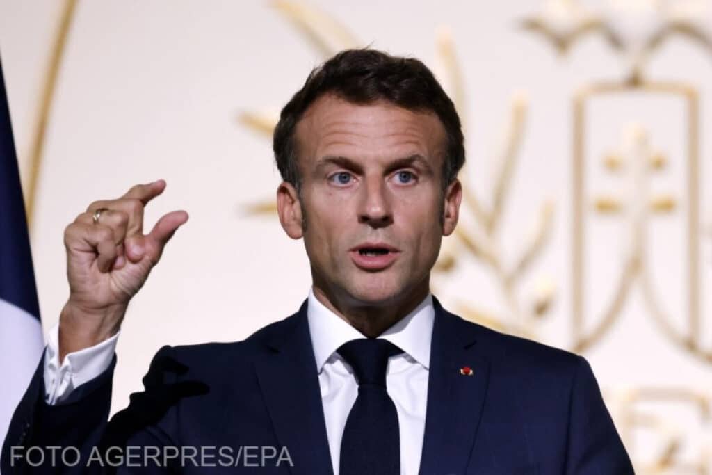 Macron: Nu Rusia decide asupra forțelor de menținere a păcii din Ucraina