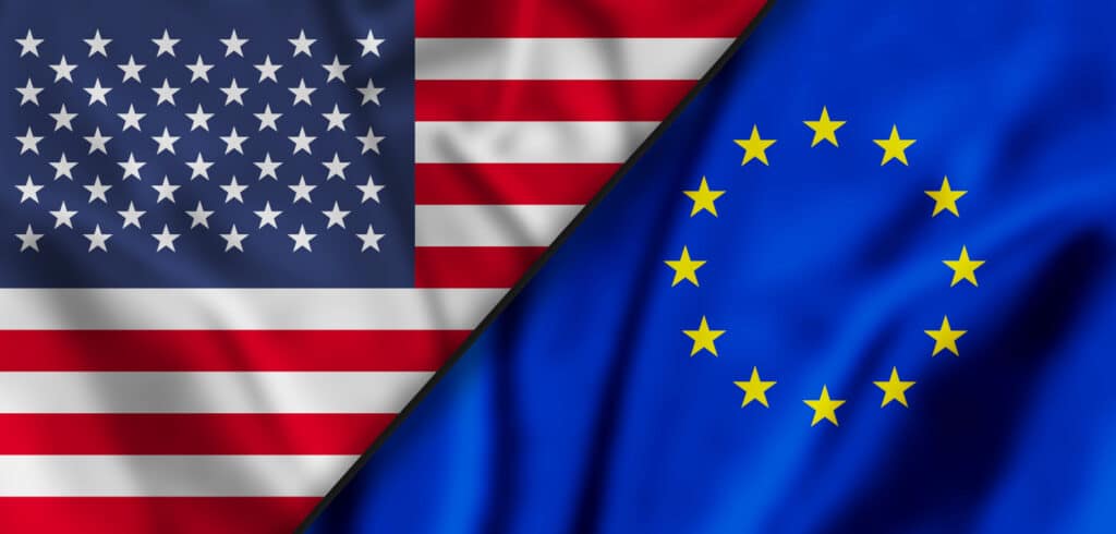 Tensiuni tot mai mari între SUA și UE: Trump amenință cu taxe, iar Comisia Europeană acționează împotriva Google și Apple
