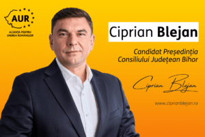 Ciprian Blejan – singura alternativă reală la un județ capturat de baroni locali: AUR propune schimbarea adevărată în Bihor – 60m.ro