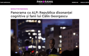 Panorama, o altă publicație neomarxistă care își încheie activitatea – 60m.ro
