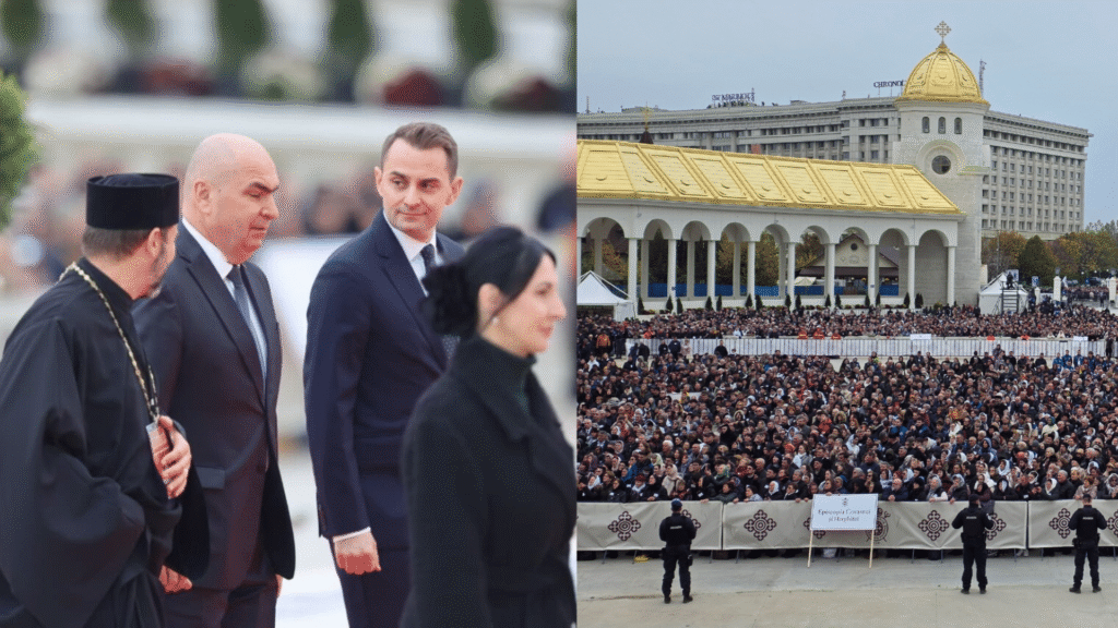 Sfințirea Catedralei: Înăuntru, hoții; afară, poporul – 60m.ro