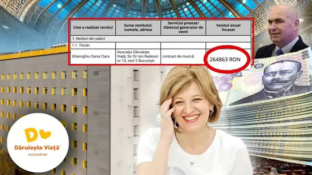 Mii de euro pe lună din donațiile românilor pentru noul vicepremier al României, Oana Gheorghiu – icoana USR – 60m.ro