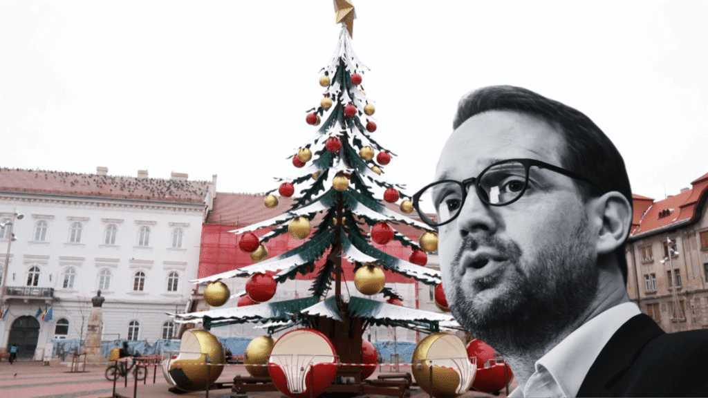 Iubitori de urât! Urâțenia sufletească a USR și primarul Fritz transformă Crăciunul din Timișoara într-un spectacol al kitsch-ului – 60m.ro